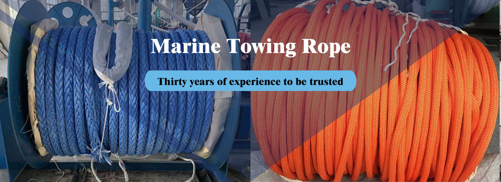 Corde de remorquage marine