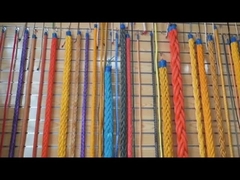 Corde de polyéthylène du faible densité 8-Strand