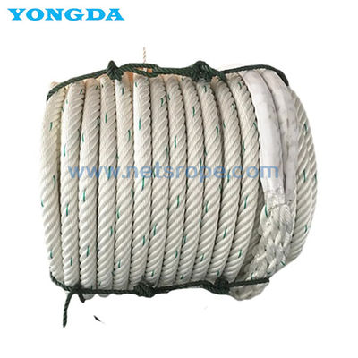 Corde tressée en nylon à 6 brins résistant à l'usure de 20 mm à 44 mm