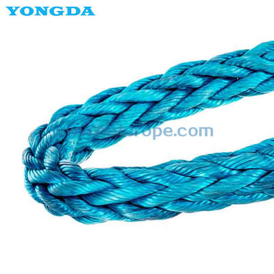 Super résistance 12 fils HMPE corde d'amarrage de navire/ligne d'amarrage de navire avec résistance aux UV et aux produits chimiques