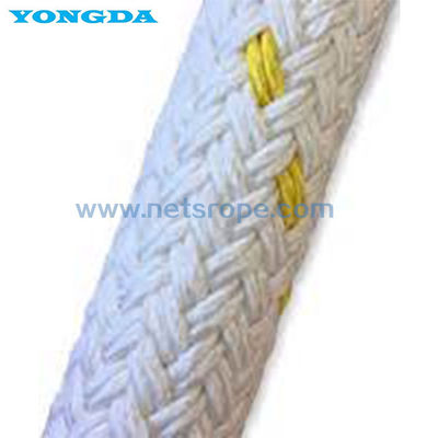 Corde tressée de haute résistance de fibre du polyester 12-Strand et de la polyoléfine de GB/T 30667-2014 double