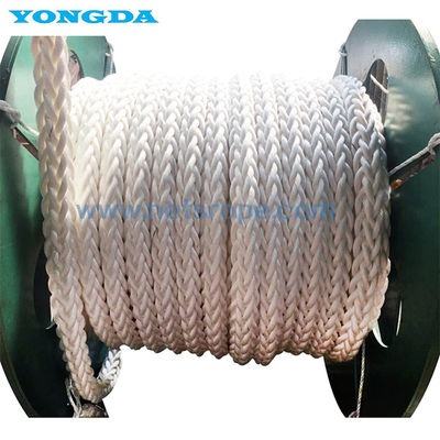 Corde de haute résistance de fibre du polyester 12-Strand et de la polyoléfine de GB/T 30667-2014 double