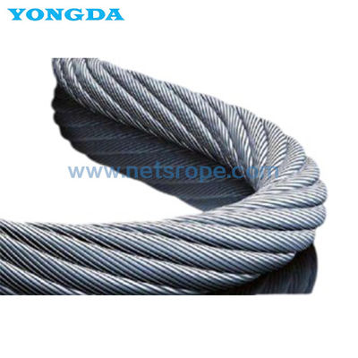Corde de amarrage en mer de fil d'acier de fil simple de configuration de GB/T 33364-2016 (Dia64~112mm)
