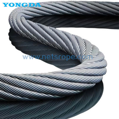 Corde de amarrage en mer de fil d'acier de fil simple de configuration de GB/T 33364-2016 (Dia96~160mm)