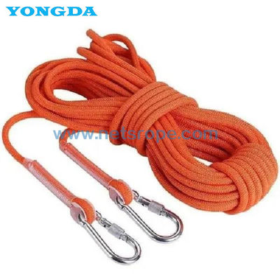 Corde d'évasion de noyau de fil d'acier du polyester GB21976.6 10 KN pour le feu de construction