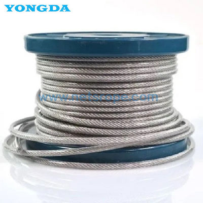 6 x 7 ont galvanisé des cordes de fil d'acier 16mm pour la médiane de route et la construction d'épaule