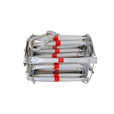 Échelle de câble de sauvetage anti-incendie alliage d'aluminium multifonctionnel