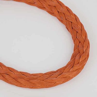 Ligne de câble en polyester combiné à double tresse UHMWPE pour le remorquage et l'amarrage des navires