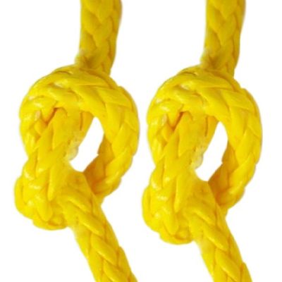 Ligne de câble en polyester combiné à double tresse UHMWPE pour le remorquage et l'amarrage des navires