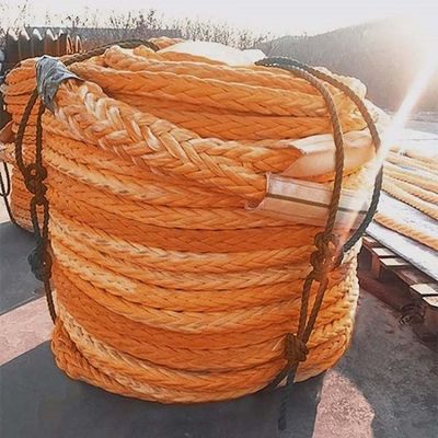 Corde UHMWPE de 60 mm pour remorquage et amarrage de bateaux