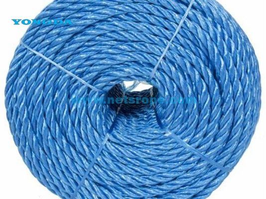 Corde de nylon blanche à 8 brins de 52-80 mm pour le levage/l'emballage/le tirage de câbles/les filets de construction