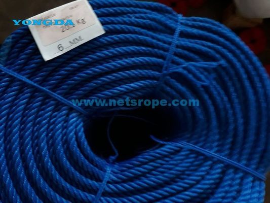 Corde en nylon à 12 brins de 120 mm Corde d'obstacle militaire et de défense pour l'entraînement / manipulation de munitions / traction